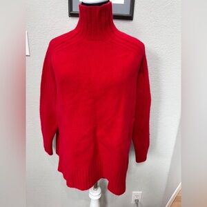 Ralph Lauren sophisticated Red Turtleneck Sweater